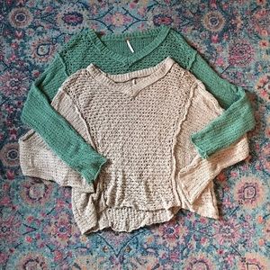 Bundle of free people sweaters 👯
